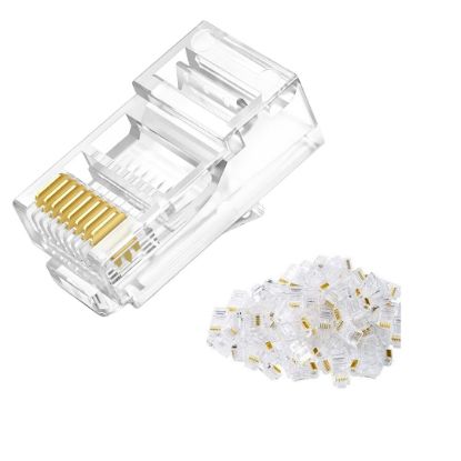 PM RJ45 CAT5/CAT6 8P8C UÇ (100'LÜK POŞET) resmi